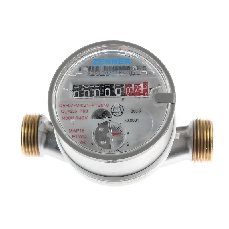 Contor apa calda, Zenner ETW-M, monojet, R80, DN15, 1/2" buc