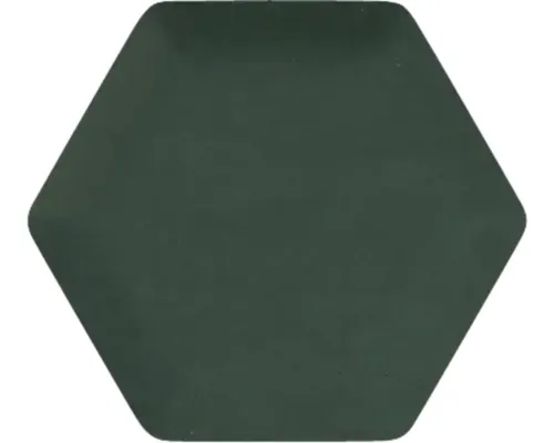 Panou tapițat fonoabsorbant pâslă Decotouch hexagonal verde închis buc