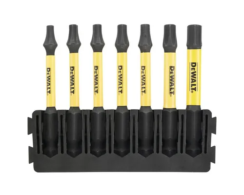 Set biți de impact DeWALT DT70825-QZ TX10/TX15/TX20/TX25/TX30/TX40, 7 piese buc