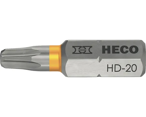Capete înșurubare HECO biți HD-20 (T20) set 2 bucăți