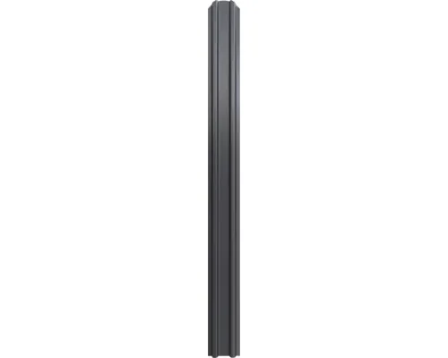 Șipcă metalică gard SMART 1250x90x0,60 mm maro închis semi-mat RAL 8019 buc