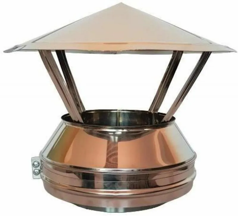 Capac terminal, pentru cos de fum izolat, tip A, FI, D.500mm