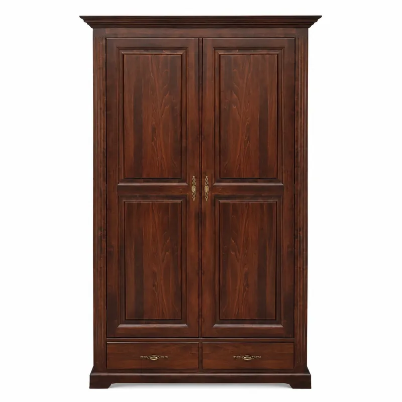 DULAP DORMITOR LEMN MASIV 2 USI — 113X61X207 CM