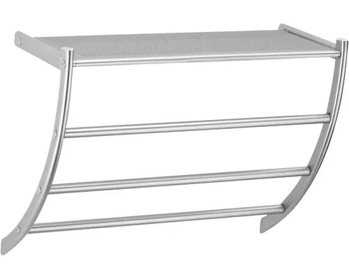 Raft de perete form&style cu bară pentru prosop 42x56 cm buc