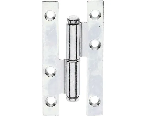 Balama semi-îngropată Alberts 45x94 mm, oțel zincat galben, tragere ușă spre dreapta buc