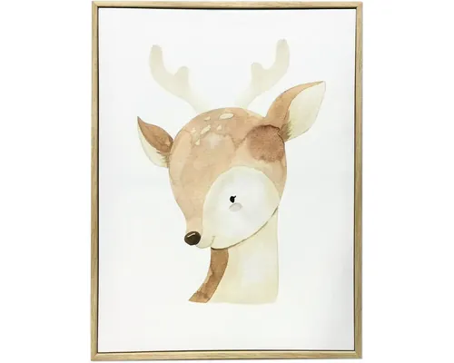 Tablou canvas înrămat Bambi 40x50 cm buc
