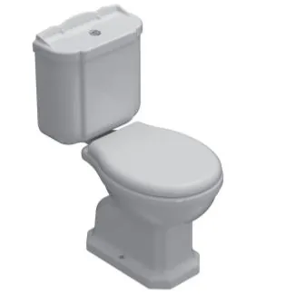 Vas wc stativ, Ceramica Globo, Paestum, evacuare laterala, alb, 38x43x40cm