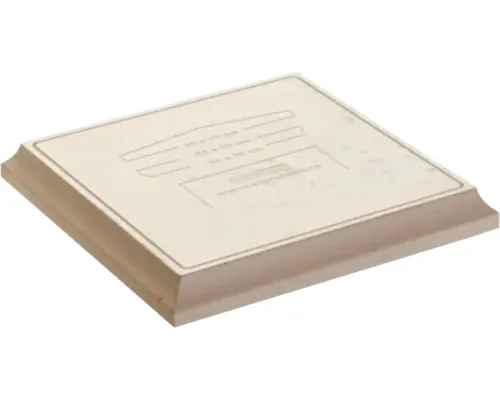 Capitel stâlp gard STAR STONE 33x33 cm smoke buc
