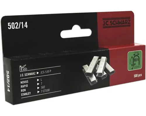 Capse zincate Jc Schwarz 502/„4mm, 500 buc. pac