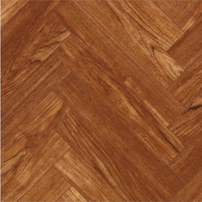 Parchet laminat 8 mm Berry Alloc Chateau + Teak Brown B7811, Herringbone B, clasa de trafic 33, OmniLoc A&B, 504 x 84 mm