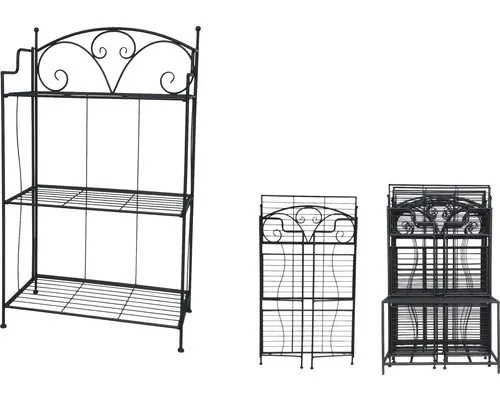 Raft metalic Lafiora 55x30,5x100 cm buc