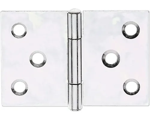 Balama fixă Alberts 58x40 mm, oțel zincat galben buc