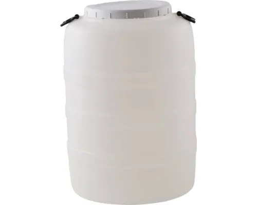 Butoi cu capac prin înfiletare și mâner plastic 120 l buc