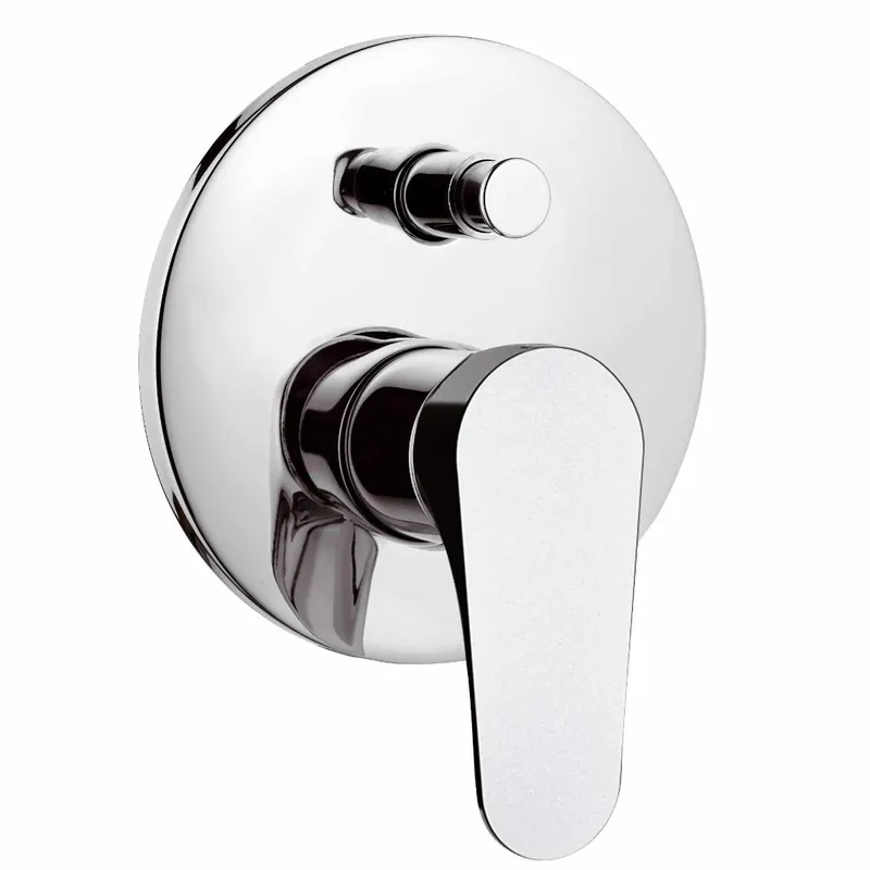 Baterie baie pentru cada / dus, incastrata Remer Class Line L09, montaj incastrat, monocomanda, finisaj cromat buc
