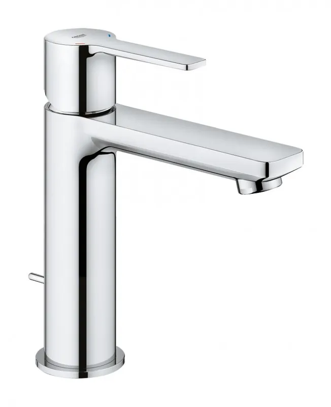 Baterie lavoar, Grohe, Lineare S, cu ventil, crom lucios