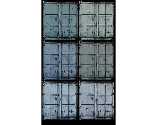 Fototapet vlies Marburg Smart Art Easy 47217 aspect industrial albastru 159x270 cm rola