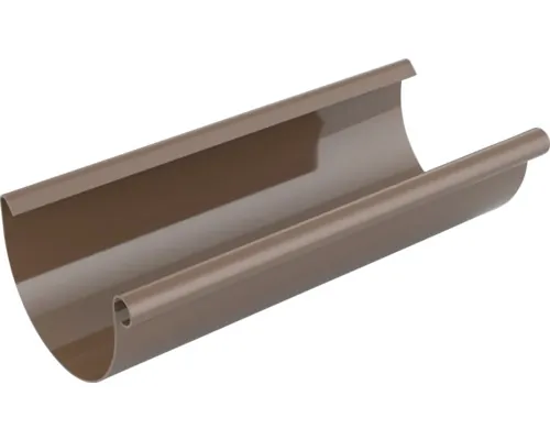Jgheab PVC PRECIT Ø 75 mm 2 m maro ciocolată buc