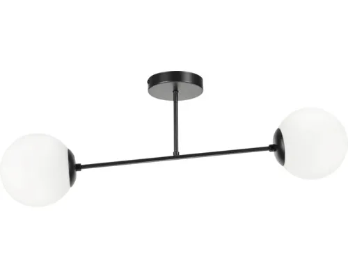 Plafonieră Klausen Zhara 27 max. 2x15W, negru buc