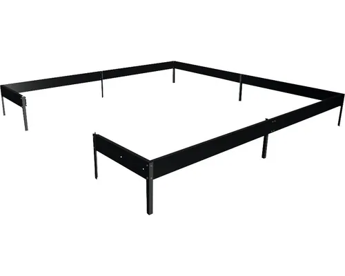 Fundație pentru seră Halls Qube 812 negru buc