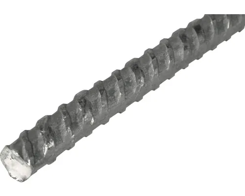 Bară metalică rotundă striată Alberts Ø12mm, lungime 1m buc