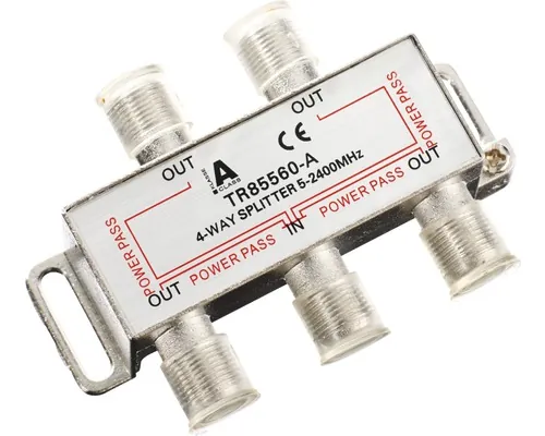 Distribuitor splitter TV S-Impuls cu 4 căi 5-2400MHz buc