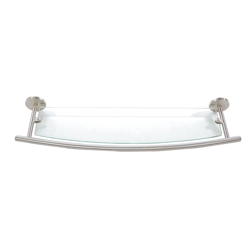 Etajera baie din sticla Kadda Pinto 41851, 59.5 x 16 cm buc