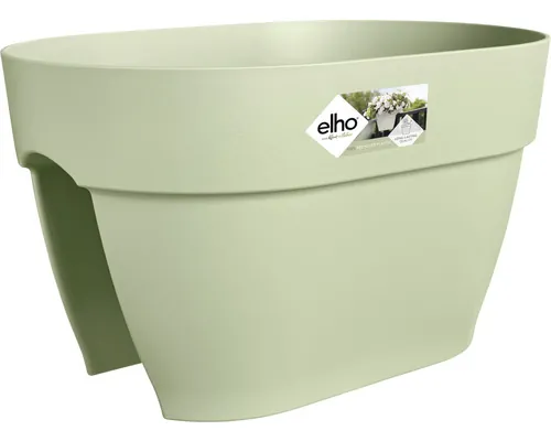 Ghiveci Elho Vibia Flower Bridge plastic 40x26x22 cm verde fistic buc