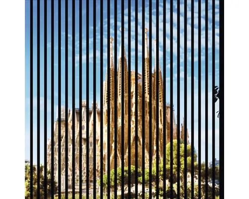 Panou riflaj acustic imprimat digital Barcelona 1 19x1133x1195 mm buc