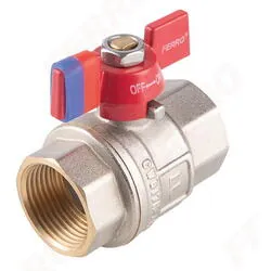 Robinet trecere sfera cu fluture ferro PN30 1/2" fi-fi f-power KFPM1