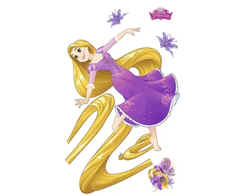 Sticker perete Komar Disney Rapunzel XXL 127x200 cm buc