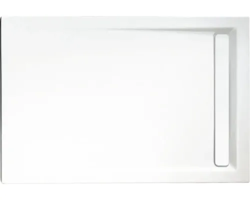 Cădiță duș dreptunghiulară Schulte D202912, 90x120 cm, acril alb, incl. picioare și rigolă buc