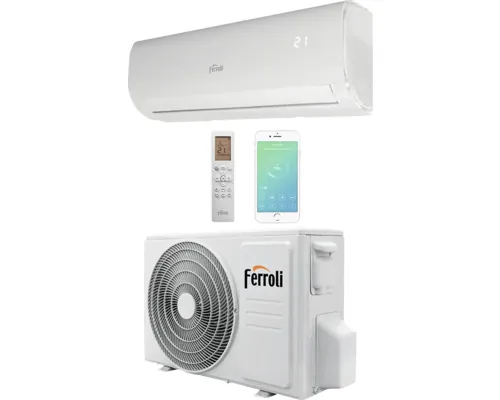 Aparat aer condiționat Ferroli Giada S 18000 BTU WiFi Smart, alb, fără kit de instalare buc