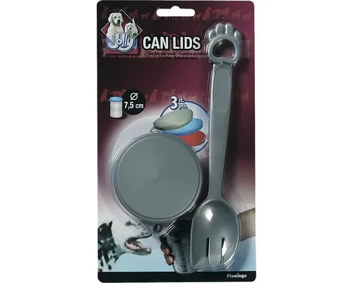 Capac conservă cu lopățică Karlie 7,5 cm buc