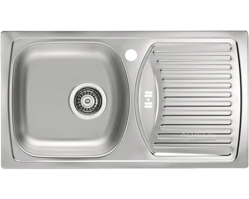 Chiuvetă bucătărie 1 cuvă ALVEUS Basic 150 Leinen 78x35 cm cu picurător dreapta buc