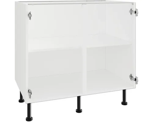 Corp inferior bucătărie PICCANTE Smart 87 cm, alb soft nr 36 buc