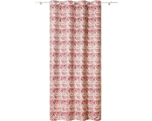 Draperie cu inele Mendola Interior Delmar bordo 140x245 cm buc