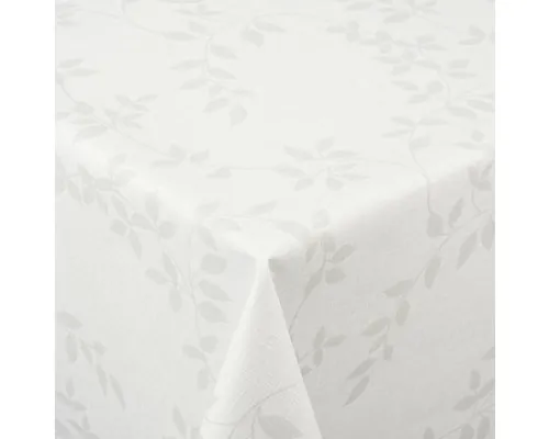 Față de masă PVC Venilia Leaf gri deschis 140 cm lățime (la metru) m
