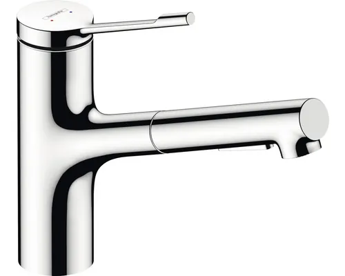 Baterie bucătărie cu duș hansgrohe Zesis Lean M34 crom buc