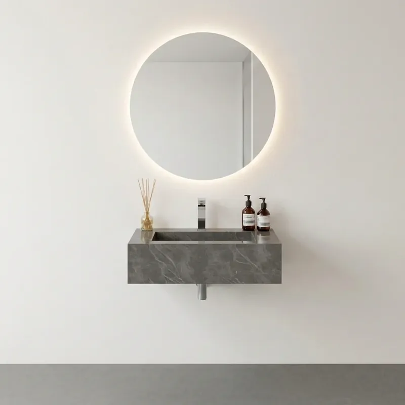 LAVOAR DIN CERAMICA ITALIA GREY, 60X47X20 CM