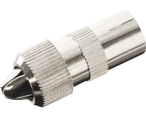 Mufă TV metalică S-Impuls pentru cablu coaxial (conector mamă) buc