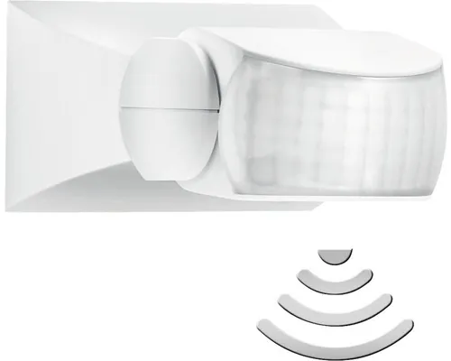 Senzor de mișcare Steinel IS1 120° max. 500W, pentru exterior IP54, alb buc