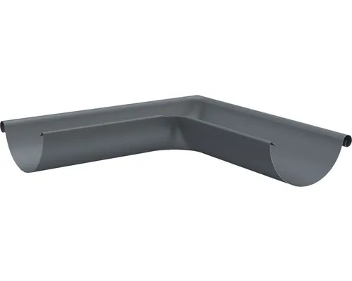 Colț exterior jgheab metalic METIGLA Ø 165 mm gri RAL 7016 buc