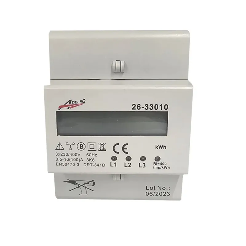 Contor trifazic digital Adeleq 100A 4M 02-552/DIG buc