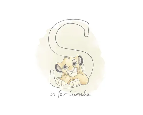 Poster S like Simba 30x40 cm buc