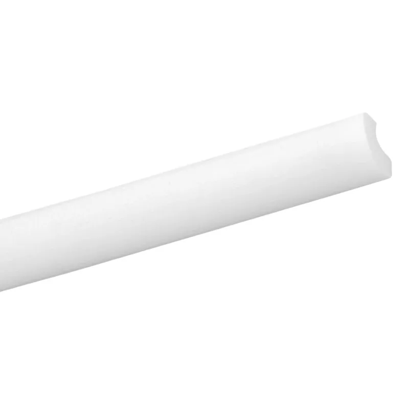 Bagheta decorativa polistiren Sasanna H15, clasic, alb, 200 x 2 x 2 cm buc