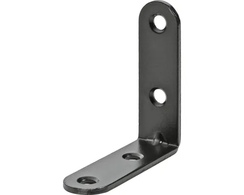Colțar de legătură Hettich 50x50x15 mm, oțel negru, pachet 25 bucăți pac