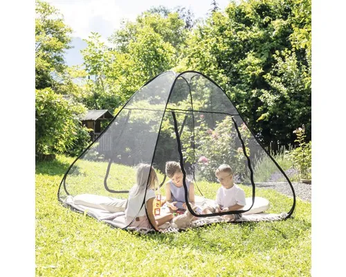 Cort pop-up plasă împotriva insectelor Windhager antracit 140x200 cm buc