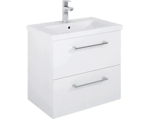 Set mobilier baie suspendat Roca Roma 60 cm PAL alb buc