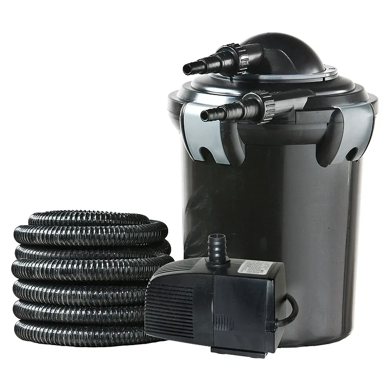 Set pompa electrica Heissner Smartline, pentru recirculare apa, 2000 l/h + lampa UV, 7 W + accesorii buc