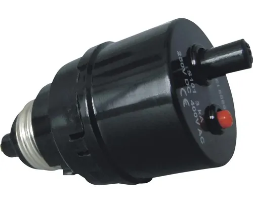 Siguranță electrică automată Comtec 25A cu filet E27, neagră buc